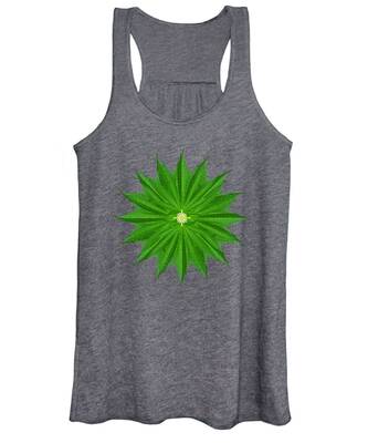 Herbalist Cannabis Reggae Women's Tank Vest Top Rasta Weed Hydroponics